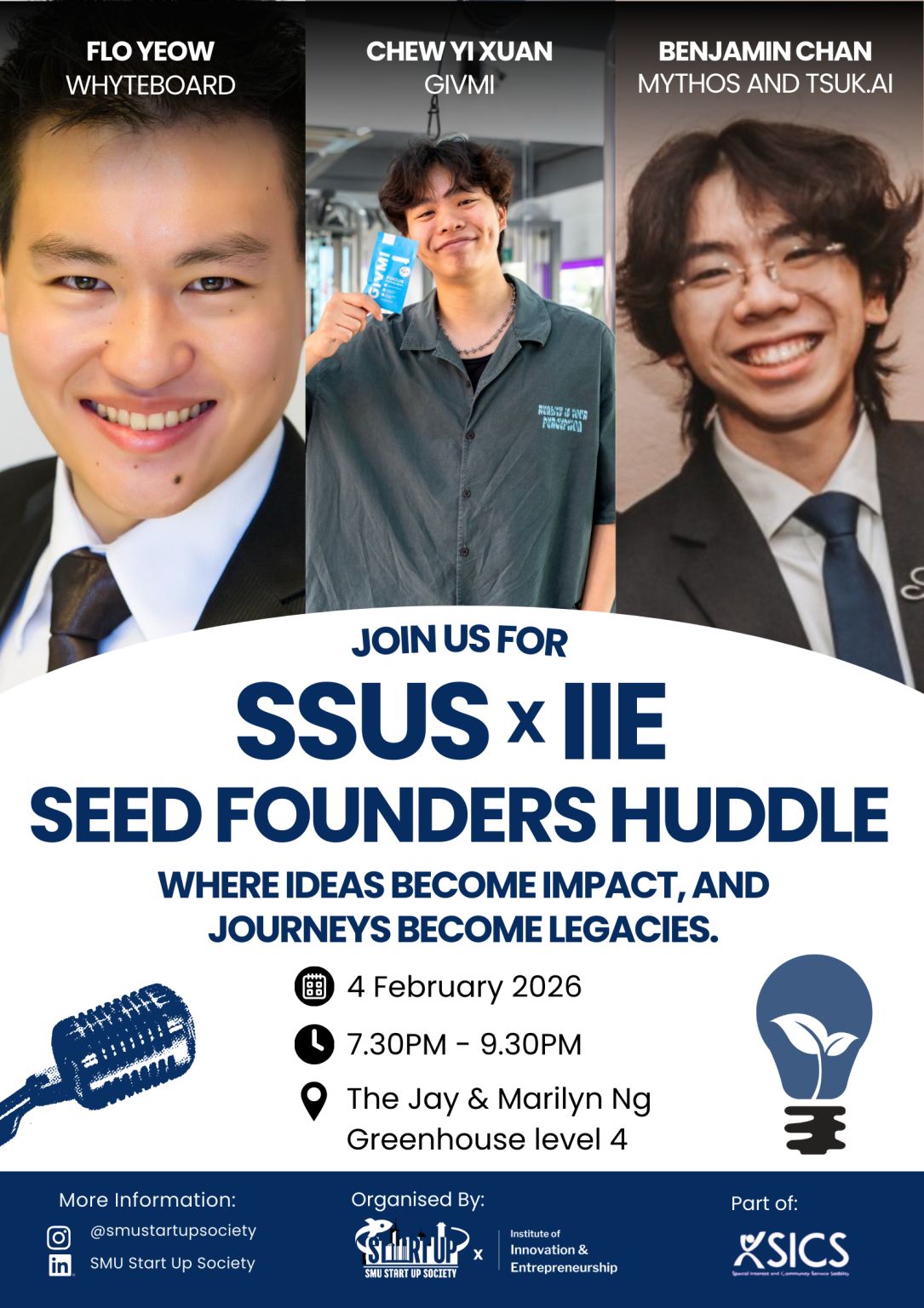 SSUS × IIE — SEED: Founders Huddle